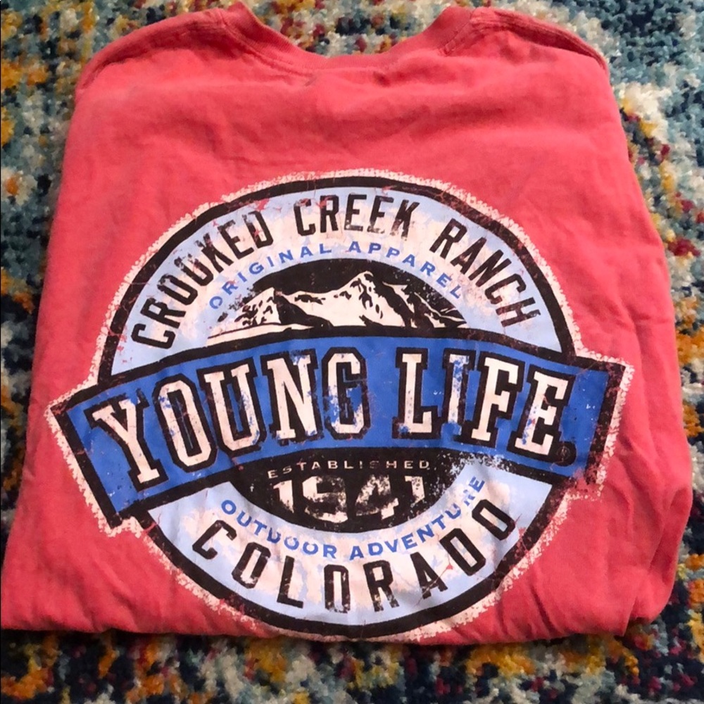 younglife crooked creek ranch t-shirt